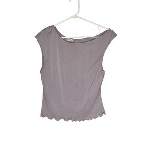 Free People Womens Size‎ S Intimately Cropped Tank Top Dainty Feminine Fairy